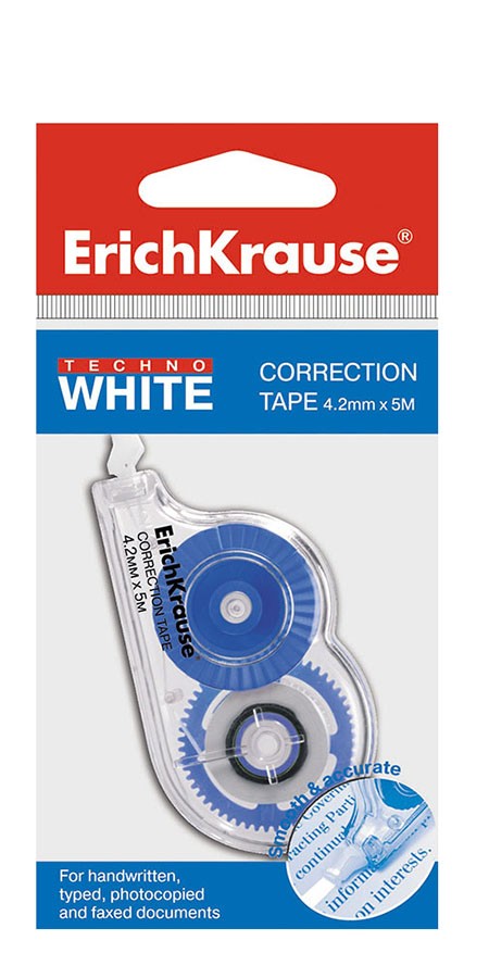 Aparat cu banda corectoare Techno White 4.2 mm x 5 m - imagine 4